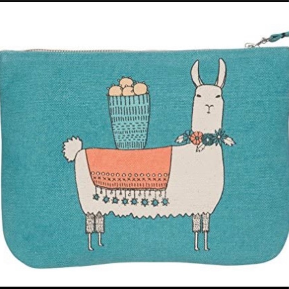 Danica Studio - Llamarama, Large, Zipper Pouch - Picture 6 of 8
